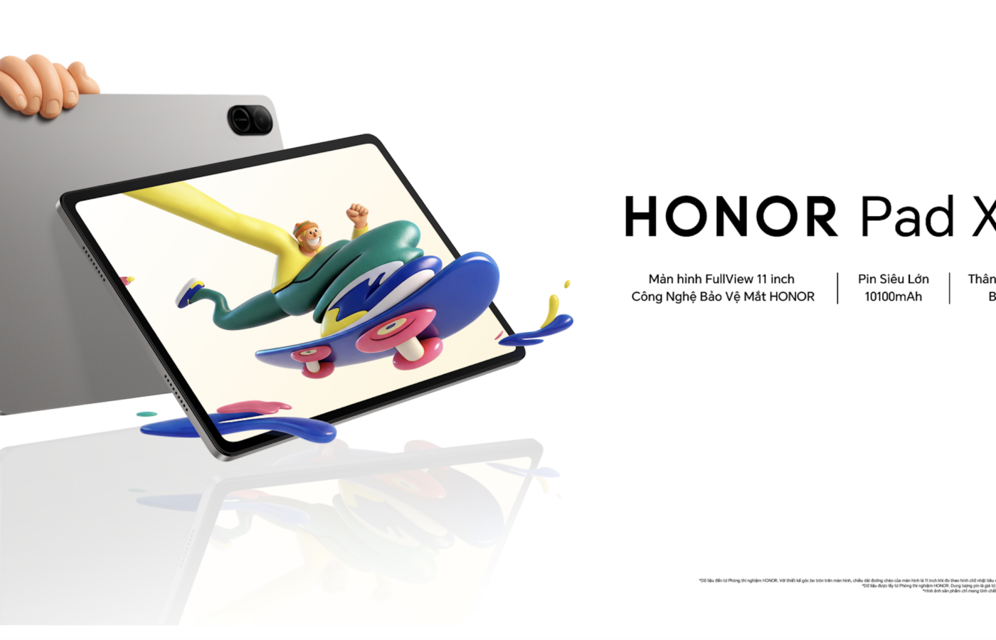 Khám Phá HONOR Pad X8b: Máy Tính Bảng Mỏng Nhẹ Với Pin Trâu 10.100mAh