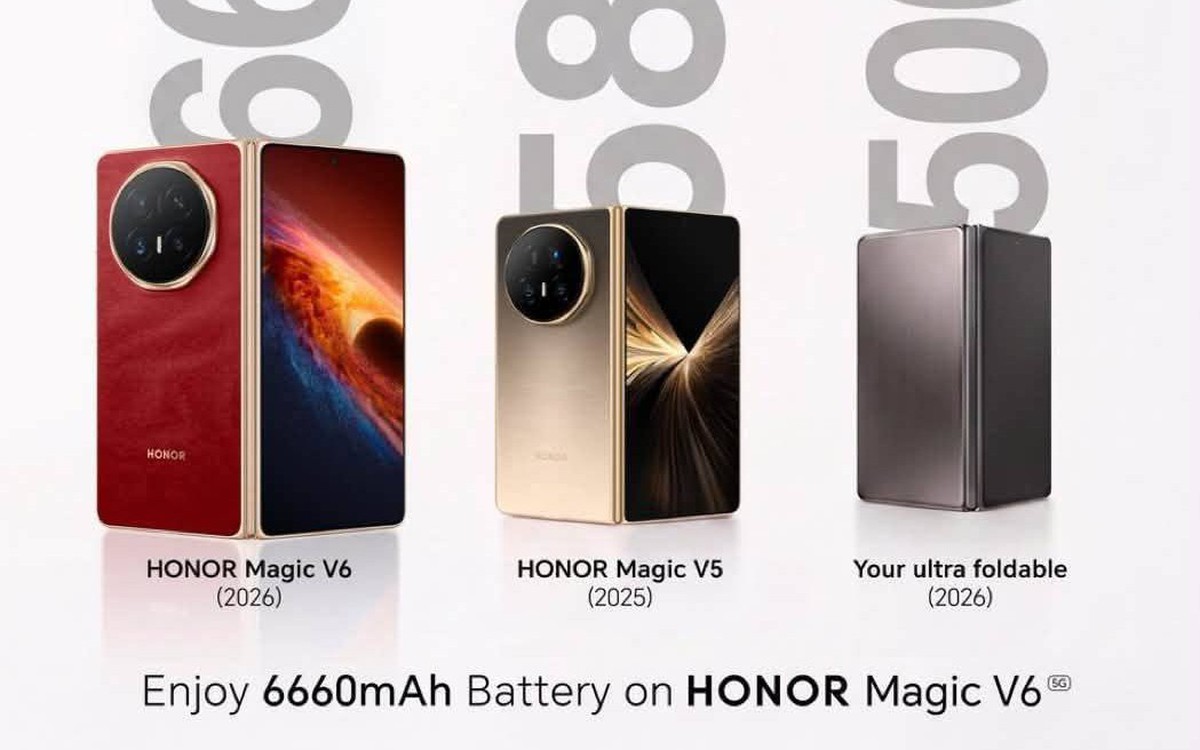 HONOR Thách Thức Galaxy Z Fold8 Với Pin Đột Phá 5.000mAh