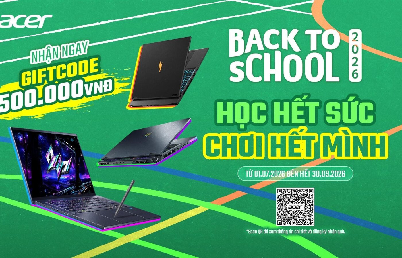 Acer Khởi Động Chương Trình Khuyến Mãi Back To School 2026 Đầy Hấp Dẫn