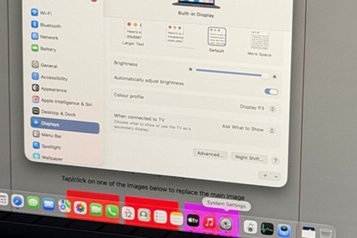 Khám Phá Tùy Chọn Màn Hình P3 Ẩn Trên MacBook Neo