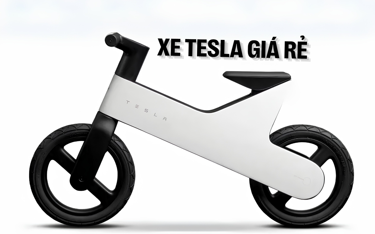 Tesla Ra Mắt Mẫu Xe Đạp Thăng Bằng Độc Đáo Dành Cho Trẻ Em