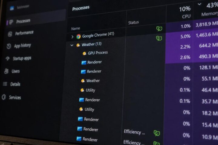 Ứng Dụng Thời Tiết Trên Windows 11: Tài Nguyên Sử Dụng Cao Hơn Dự Đoán