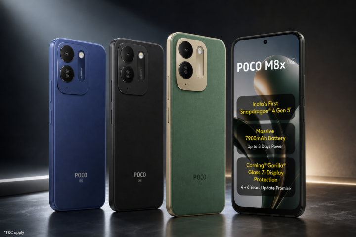 Poco M8x 5G Chính Thức Ra Mắt: Thiết Kế Đẹp, Hiệu Năng Mạnh Mẽ và Giá Cả Hấp Dẫn
