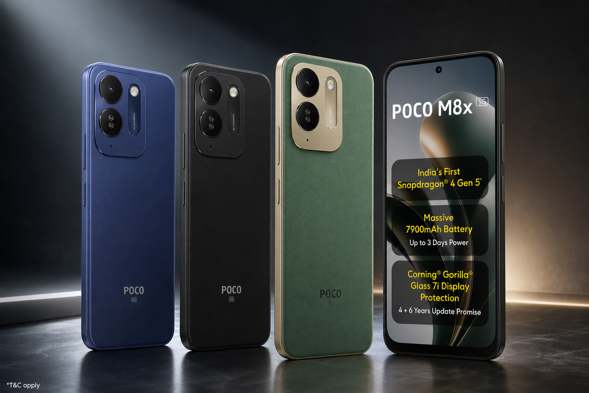 Poco M8x 5G Chính Thức Ra Mắt: Thiết Kế Đẹp, Hiệu Năng Mạnh Mẽ và Giá Cả Hấp Dẫn
