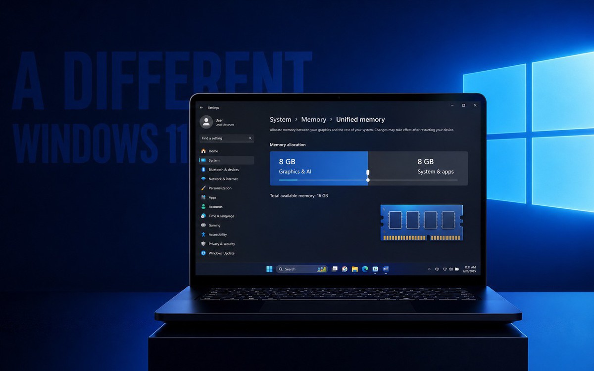 Windows 11 Sẽ Cung Cấp Tùy Chọn Phân Bổ RAM Thông Minh Cho Người Dùng