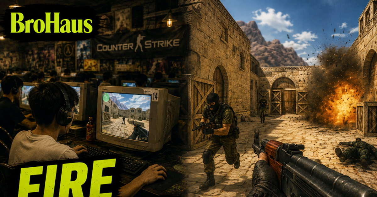 Ký Ức Một Thời Bùng Nổ Với Counter-Strike Tại Các Quán Net