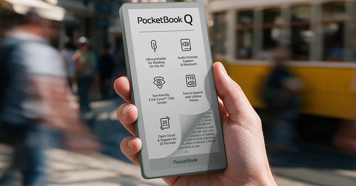PocketBook Q: Thiết Bị Đọc Sách Siêu Nhỏ Gọn Với Tuổi Thọ Pin Ấn Tượng