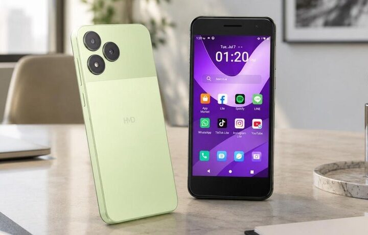 HMD Ra Mắt Smartphone Giá Rẻ Chỉ 1,7 Triệu Đồng Giống iPhone 17 Pro Max