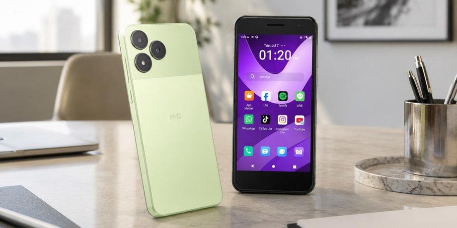HMD Ra Mắt Smartphone Giá Rẻ Chỉ 1,7 Triệu Đồng Giống iPhone 17 Pro Max