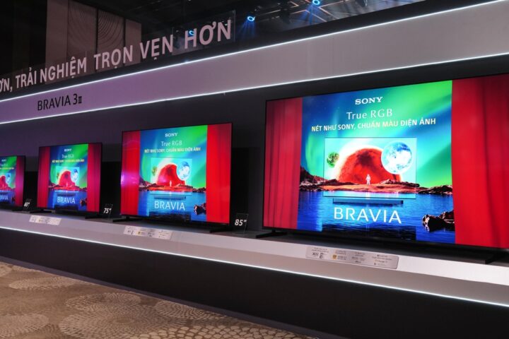 Sony Ra Mắt TV BRAVIA Mới Đột Phá Với Kích Thước Lên Đến 100 Inch