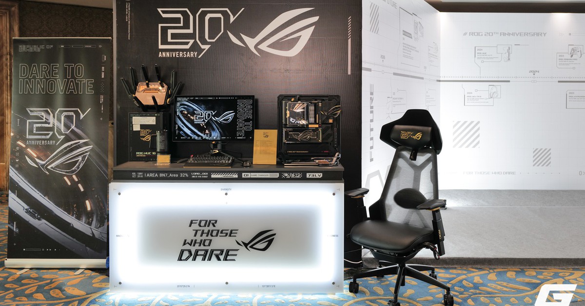 ASUS Giới Thiệu Dòng Linh Kiện Kỷ Niệm 20 Năm: Sản Phẩm Cao Cấp Hơn 500 Triệu Tại Việt Nam
