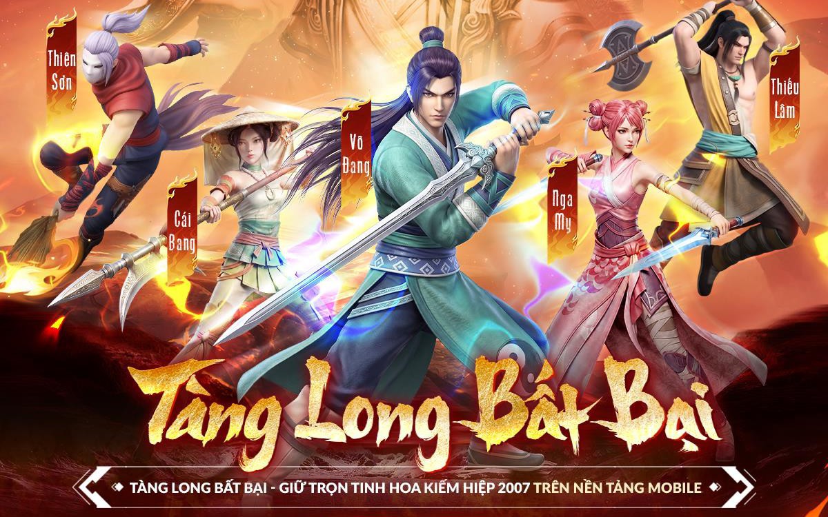 Tái Hiện Di Sản Kiếm Hiệp Trong Tàng Long Bất Bại Mobile CMPlay