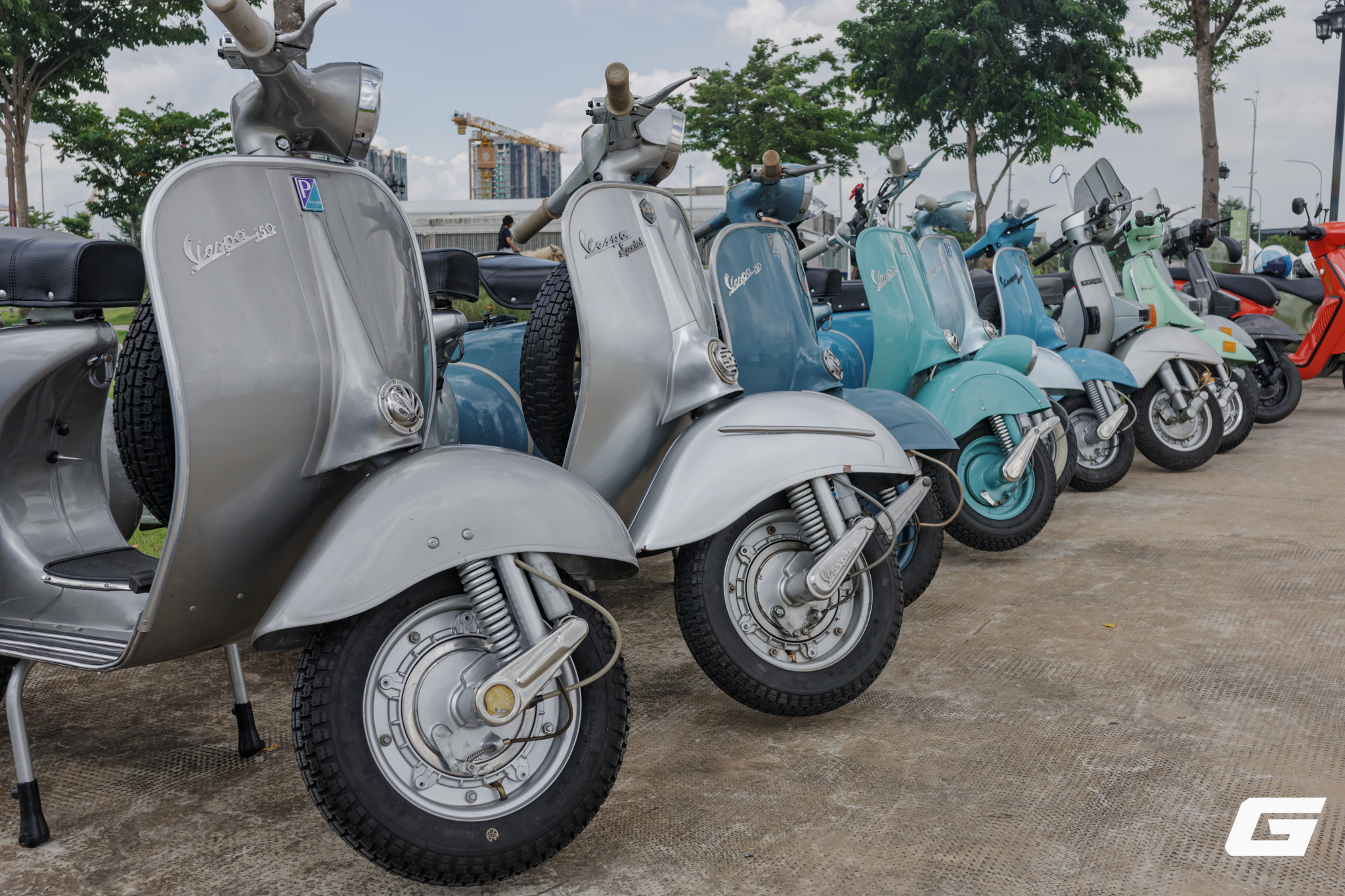 Vespa mang bộ sưu tập 80 năm khuấy động Vietnam Scooters Fest 2026- Ảnh 7. Vespa mang bộ sưu tập 80 năm khuấy động Vietnam Scooters Fest 2026- Ảnh 7.