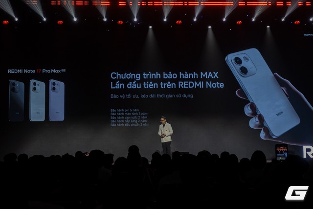 Khả năng kháng nước ấn tượng của REDMI Note 17 Series