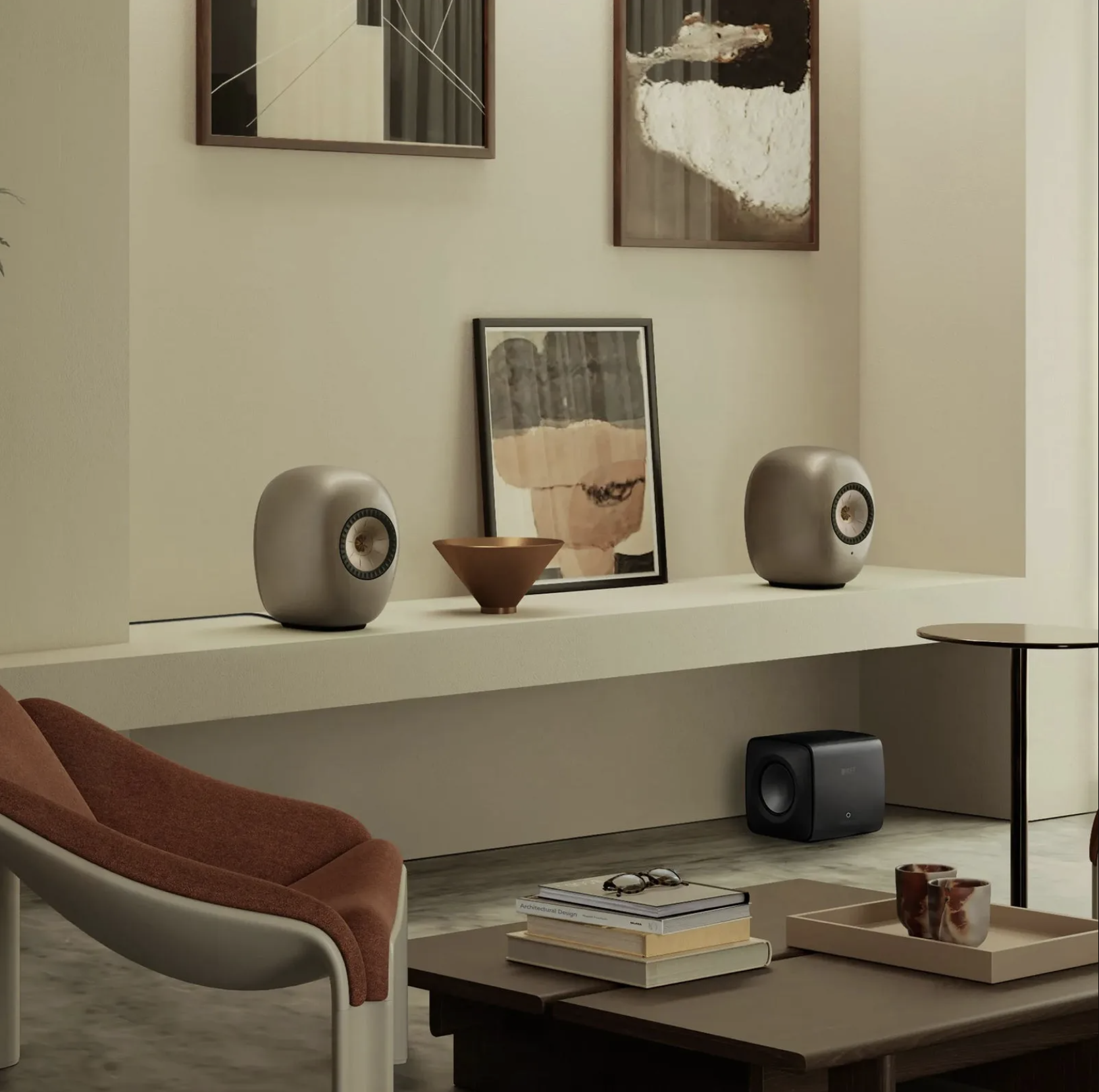 Loa KEF LS LUXE với thiết kế đầy cảm hứng