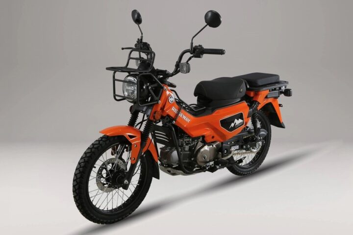 AJS Ridgeway 125: Scrambler 125cc nhỏ gọn, tiết kiệm và thực dụng