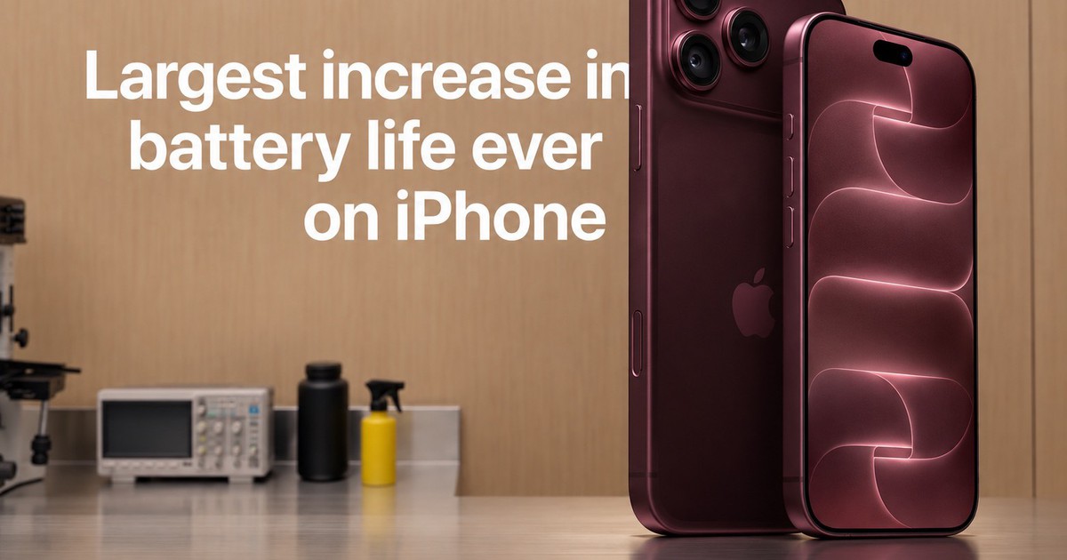 iPhone 18 Pro nâng tầm pin: Thời lượng, sạc nhanh và hiệu năng duy trì
