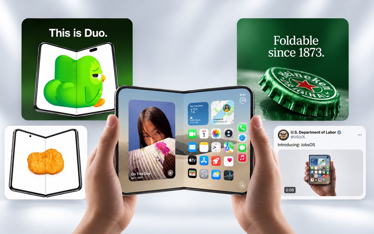 iPhone Duo và làn sóng ‘gập’ khiến thương hiệu toàn cầu vào cuộc