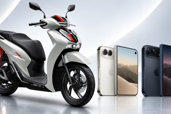 Chi 104 triệu: so sánh iPhone Duo 2TB và Honda SH 160i để quyết định mua
