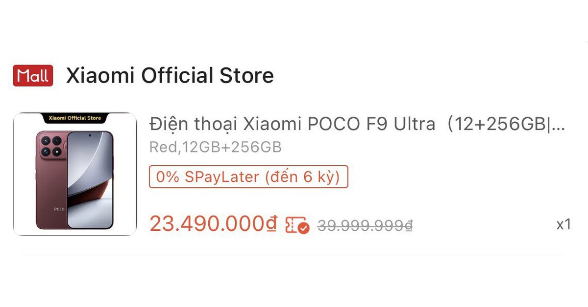 Xiaomi Ra Mắt POCO F9 Ultra: Flagship Đột Phá với Giá Cực Hấp Dẫn